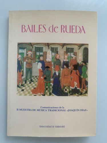 Portada del libro de BAILES DE RUEDA. Comunicaciones de la II Muestra de Música Tradicional 