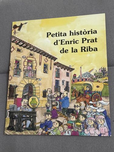 Portada del libro de PETITA HISTORIA D'ENRIC PRAT DE LA RIBA