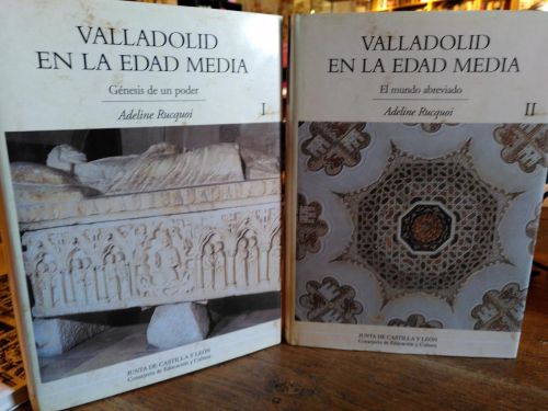 Portada del libro de VALLADOLID EN LA EDAD MEDIA (2 tomos). Génesis de un poder / El mundo abreviado