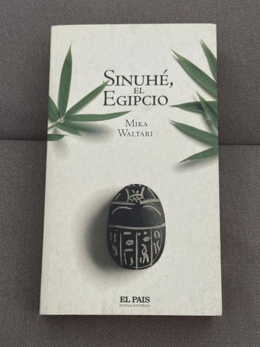 Portada del libro de Sinuhé el egipcio