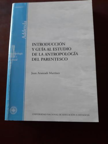 Portada del libro de INTRODUCCIÓN Y GUIA AL ESTUDIO DE LA ANTROPOLOGIA DEL PARANTESCO