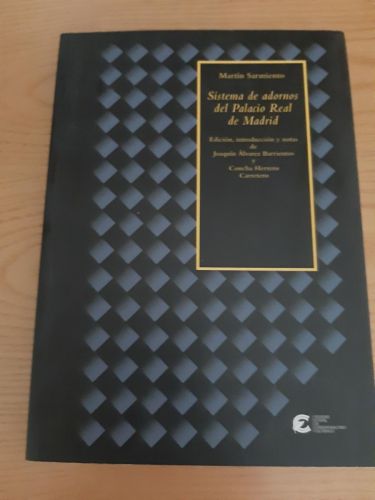 Portada del libro de SISTEMA DE ADORNOS DEL PALACIO REAL DE MADRID