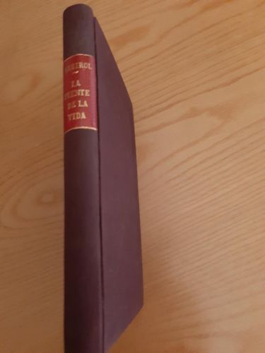 Portada del libro de la fuente de la vida. Tratado I y II