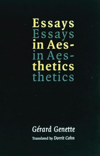 Portada del libro de Essays in aesthetics