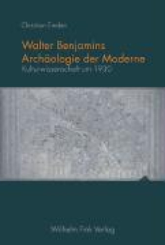 Portada del libro de Walter Benjamins Archäologie der Moderne