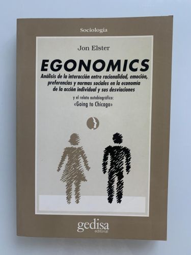 Portada del libro de EGONOMICS