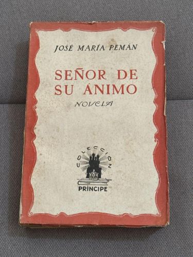 Portada del libro de Señor de su ánimo