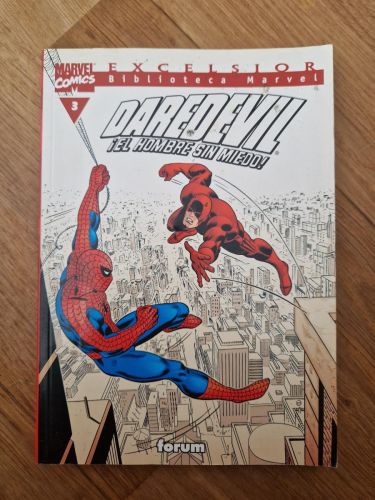 Portada del libro de Biblioteca Marvel. Daredevil 3