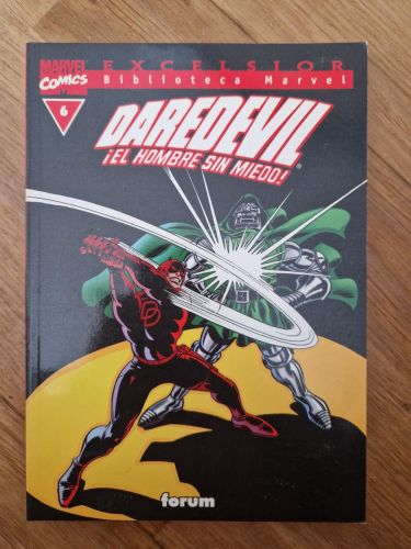 Portada del libro de Biblioteca Marvel. Daredevil 6