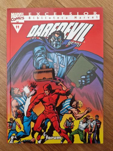 Portada del libro de Biblioteca Marvel. Daredevil 11