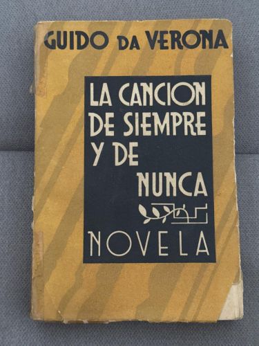 Portada del libro de La canción de siempre y de nunca 