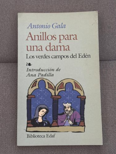 Portada del libro de Anillos para una dama. Los verdes campos del Edén