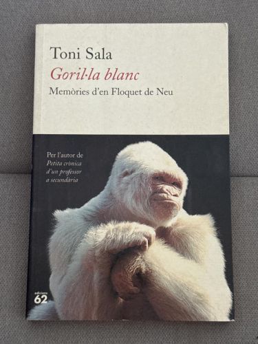 Portada del libro de Goril·la blanc