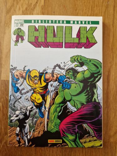 Portada del libro de Biblioteca Marvel. Hulk 22