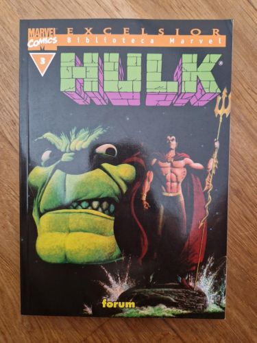 Portada del libro de Biblioteca Marvel. Hulk 03