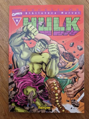 Portada del libro de Biblioteca Marvel. Hulk 06