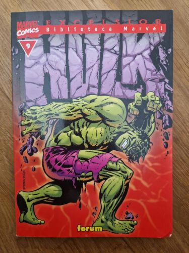 Portada del libro de Biblioteca Marvel. Hulk 09