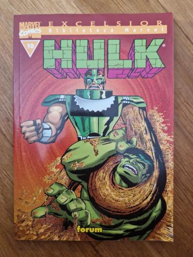 Portada del libro de Biblioteca Marvel. Hulk 10
