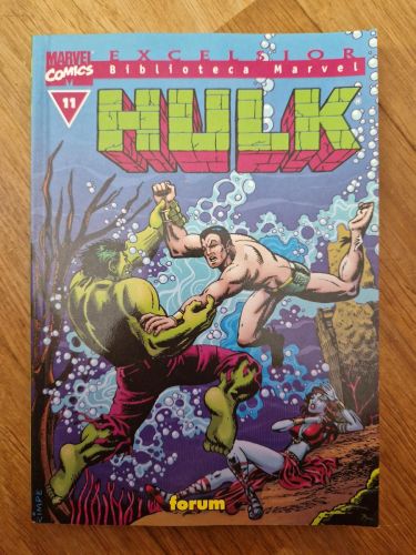 Portada del libro de Biblioteca Marvel. Hulk 11
