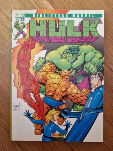 Portada del libro de Biblioteca Marvel. Hulk 26