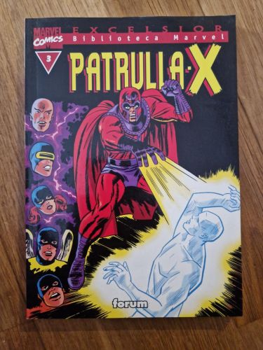 Portada del libro de Biblioteca Marcel. Patrulla X 03