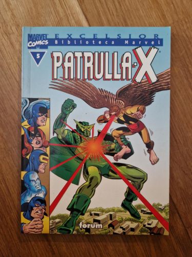 Portada del libro de Biblioteca Marvel. Patrulla X 05
