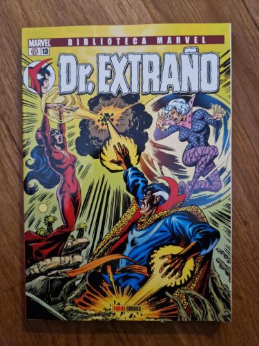 Portada del libro de Biblioteca Marvel. Dr. Extraño 13