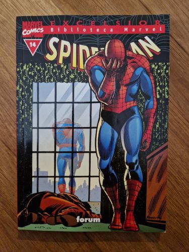 Portada del libro de Biblioteca Marvel. Spiderman 14