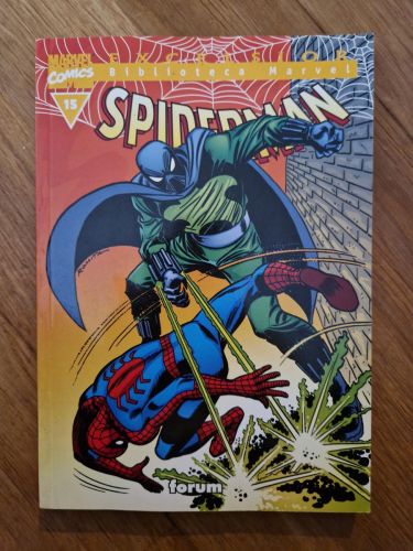 Portada del libro de Biblioteca Marvel. Spiderman 15