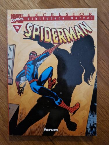 Portada del libro de Biblioteca Marvel. Spiderman 16