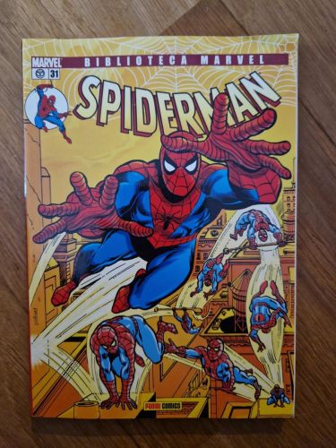 Portada del libro de Biblioteca Marvel. Spiderman 31