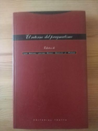 Portada del libro de EL RETORNO DEL PRAGMATISMO