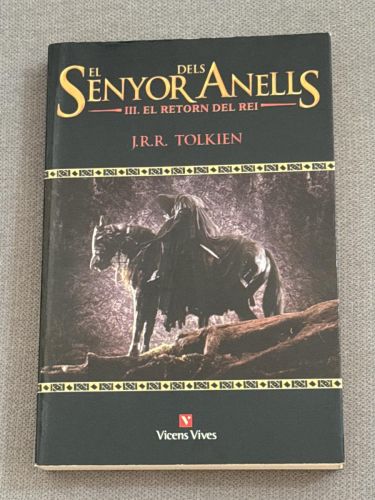 Portada del libro de El Senyor Dels Anells III