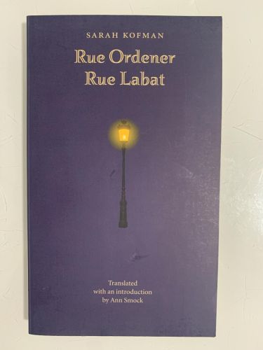 Portada del libro de RUE ORDENER. RUE LABAT