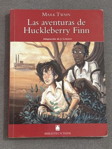 Portada del libro de Las aventuras de Huckelberry Finn