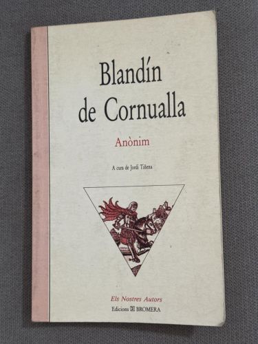 Portada del libro de Blandín de Cornualla
