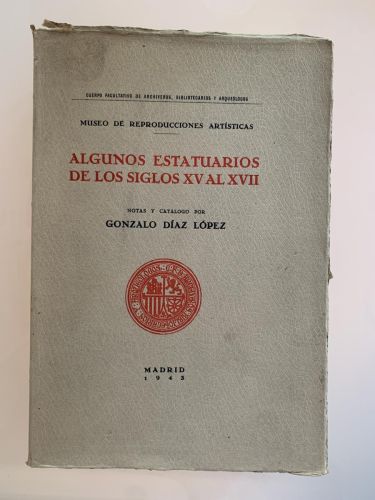 Portada del libro de ALGUNOS ESTATUTARIOS DE LOS SIGLOS XV AL XVII