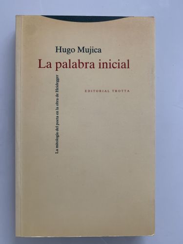 Portada del libro de LA PALABRA INICIAL