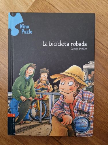 Portada del libro de La bicicleta robada