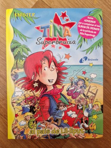 Portada del libro de Tina Superbruixa al país de Lil·liput