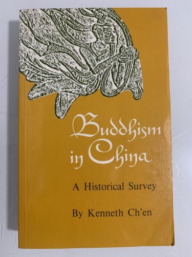 Portada del libro de BUDDHISM IN CHINA. A Historical Survey