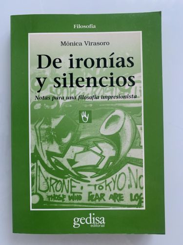 Portada del libro de DE IRONÍAS Y SILENCIOS. Notas para una filosofía impresionista