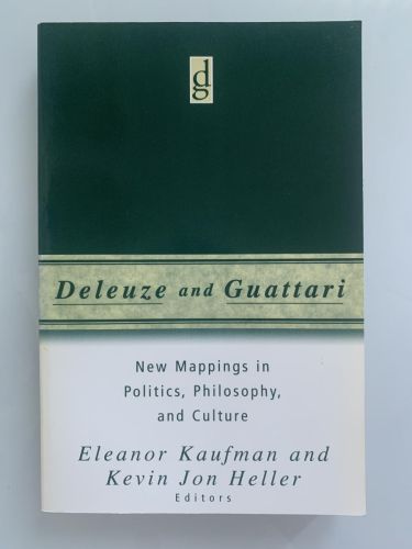 Portada del libro de DELEUZE AND GUATTARI: New Mappings in Politics, Philosophy, and Culture