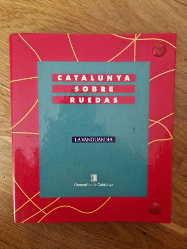 Portada del libro de Catalunya sobre ruedas