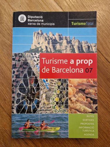 Portada del libro de Turisme total. Turisme a prop de Barcelona 07