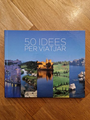 Portada del libro de 50 idees per viatjar