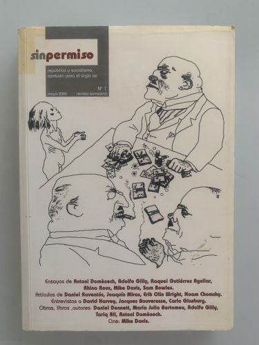 Portada del libro de SIN PERMISO. República y Socialismo, también para el siglo XXI