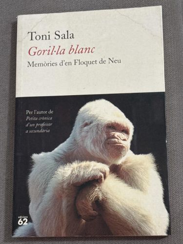 Portada del libro de Goril·la blanc