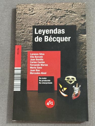 Portada del libro de Leyendas de Bécquer