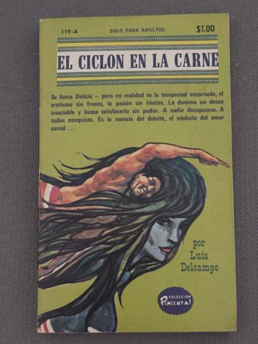 Portada del libro de El ciclón de la carne
